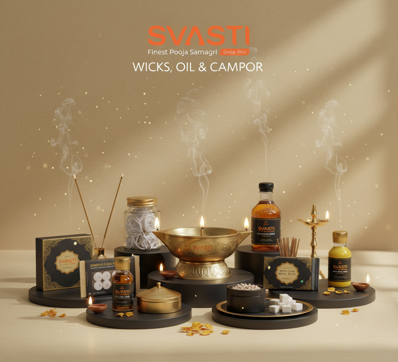 Wicks, Oil & Camphor