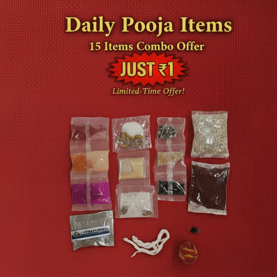 15-in-1 Daily Pooja Kit by Svasti