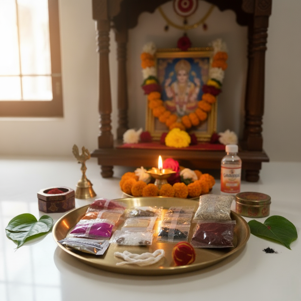 15-in-1 Daily Pooja Kit by Svasti