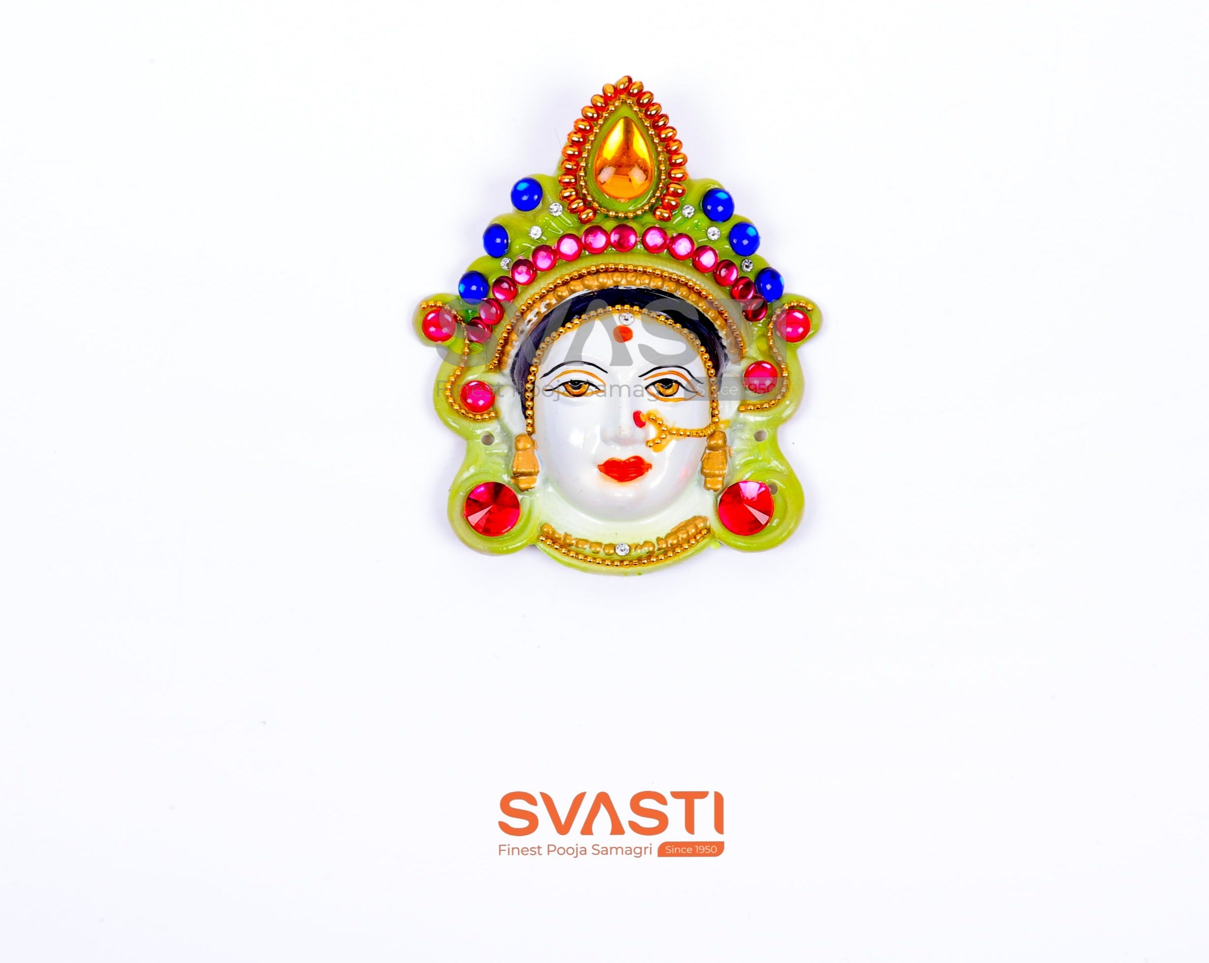 DURGA FACE DECORATED