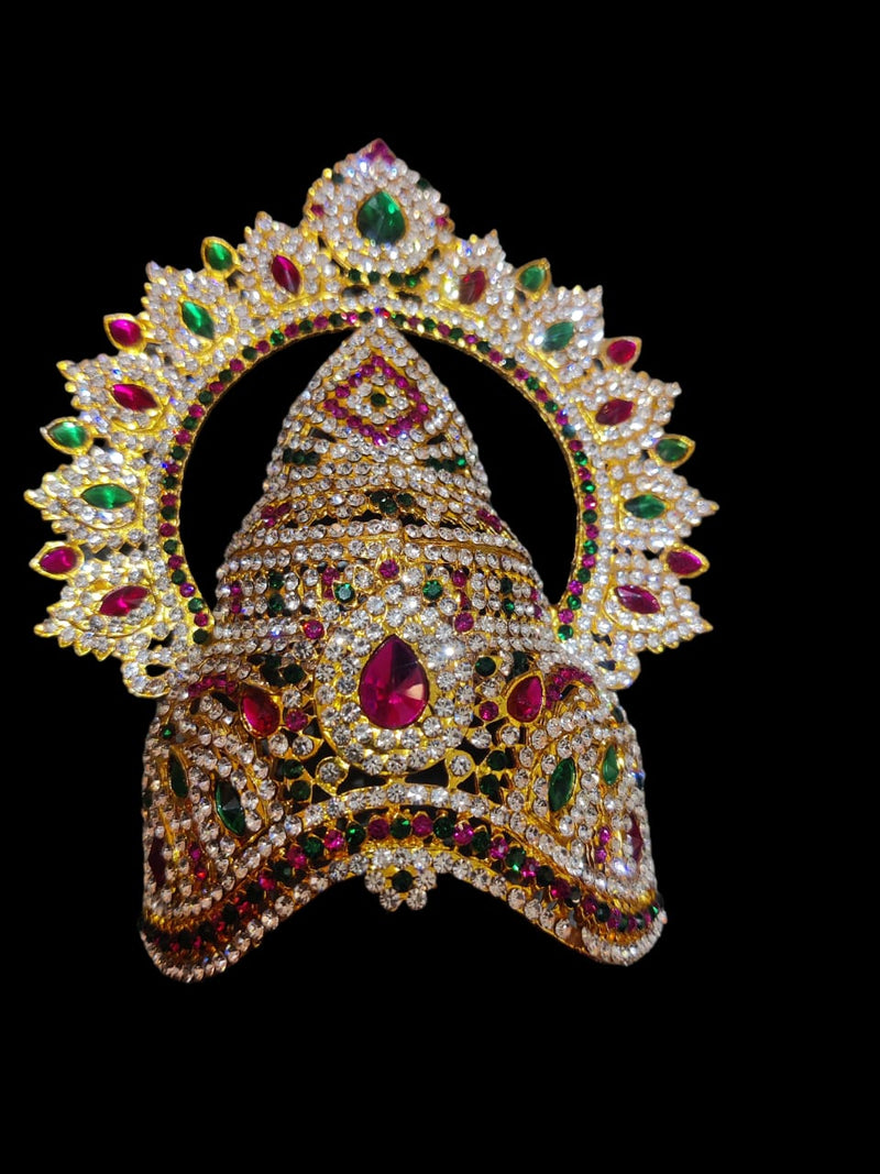 Stone Keerita with Arch [ Half crown - 5in ]