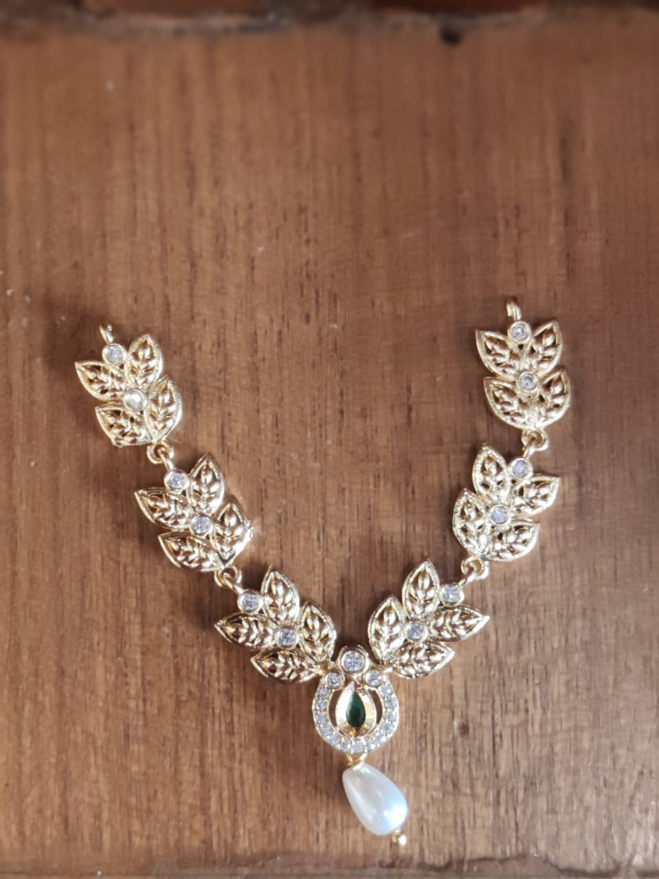 Ad- Ruby God  Necklace / Kalasha Hara