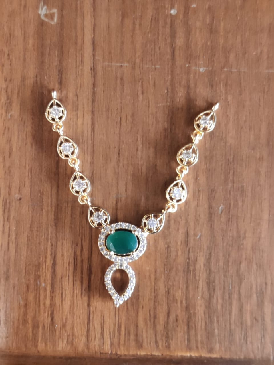 Ad-Ruby God  Necklace / Kalasha Necklace