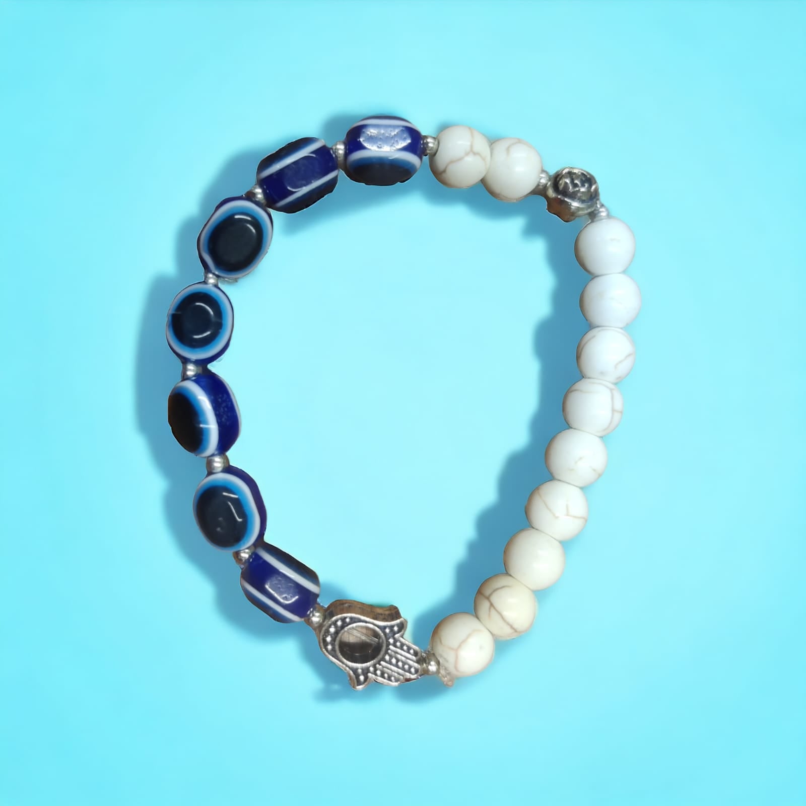 Nazar Suraksha Bracelet (Blue Eye Stone)
