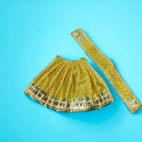 Lehanga and Patka Set Height 4 Inch