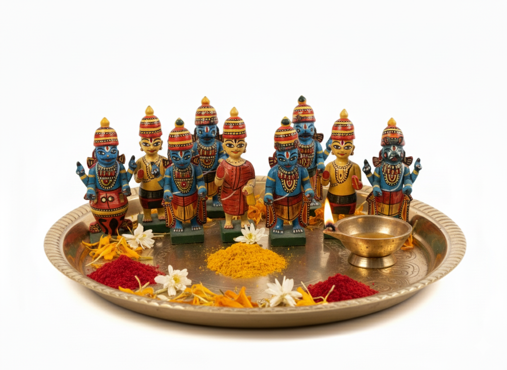 Dashavatar Dools ( 10 idols of lord Vishnu )