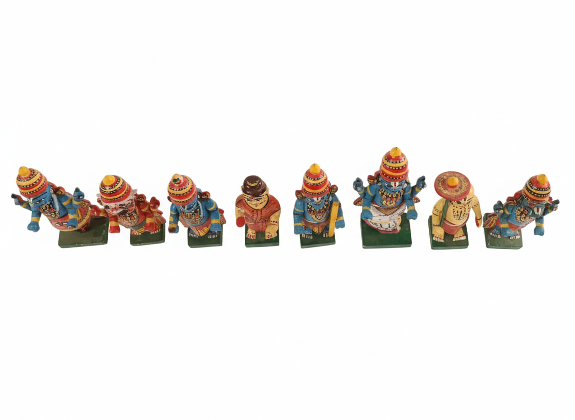 Dashavatar Dools ( 10 idols of lord Vishnu )
