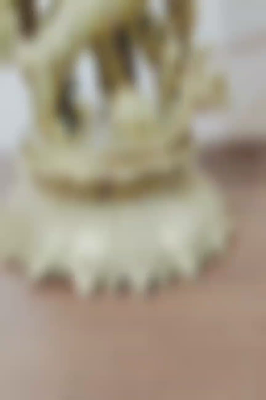 Brass decorative krishna statue