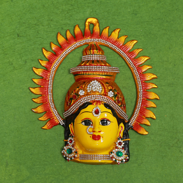 Lakshmi Face with Surya Mukut Plain / Decoration