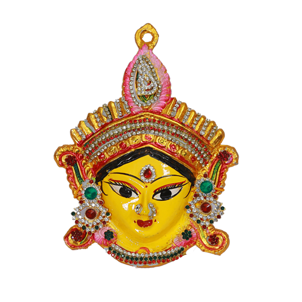Kali Face with Stone Decoration