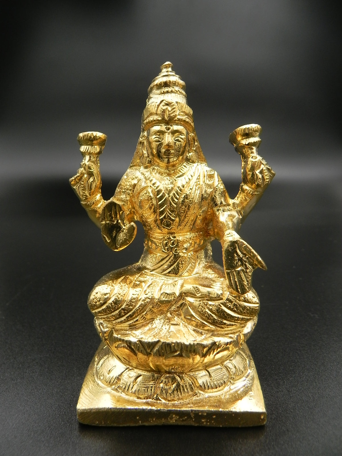 Lakshmi brass idol