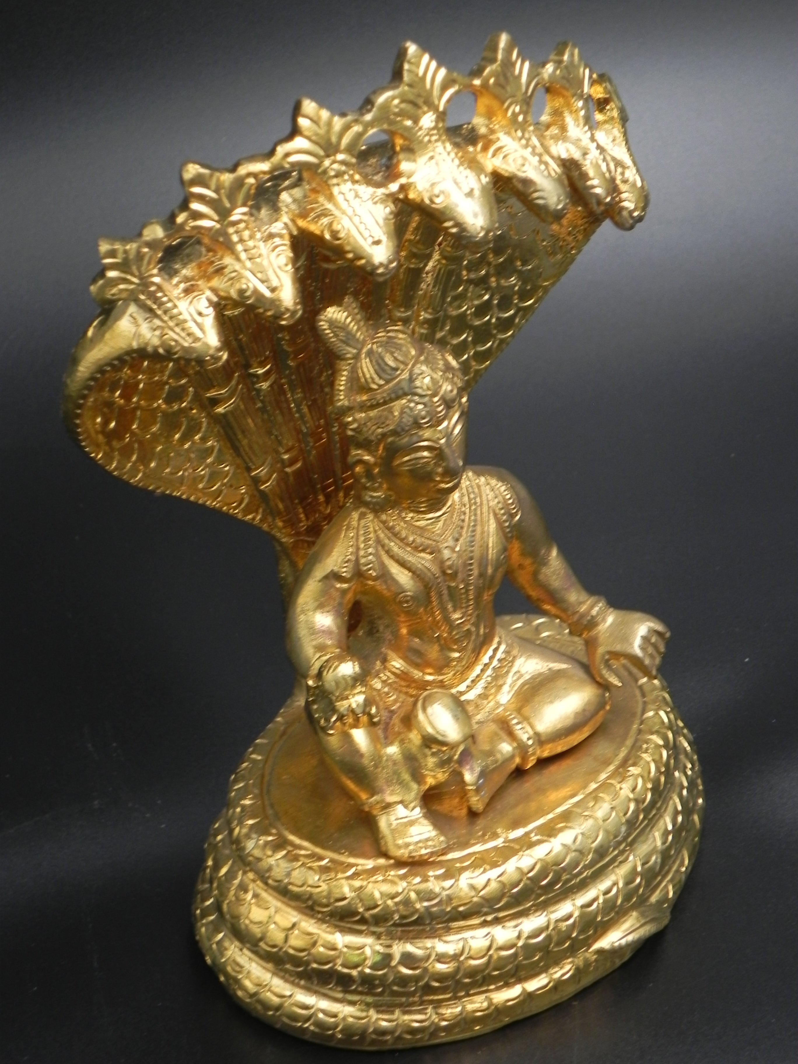 Krishna with Snake Idol