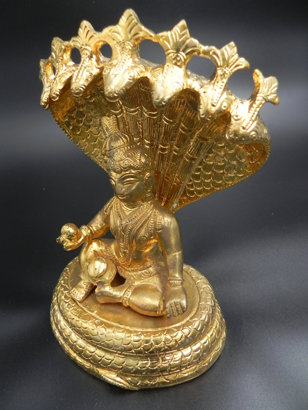Krishna with Snake Idol