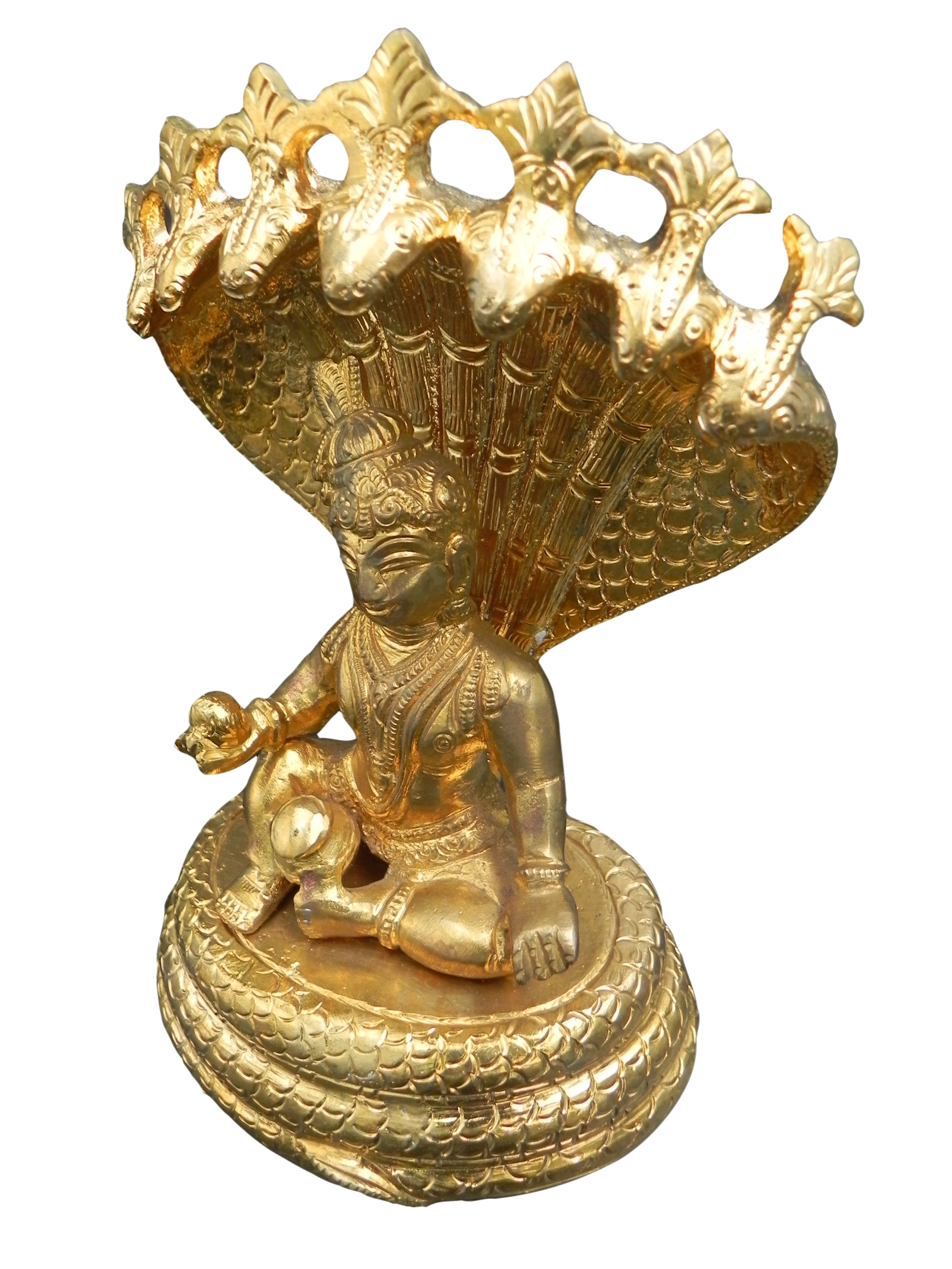 Krishna with Snake Idol