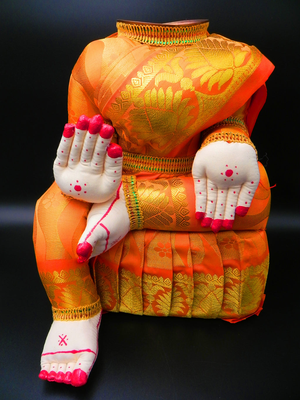 Devi Idol ( Excluding Face ) - Height 11 inches