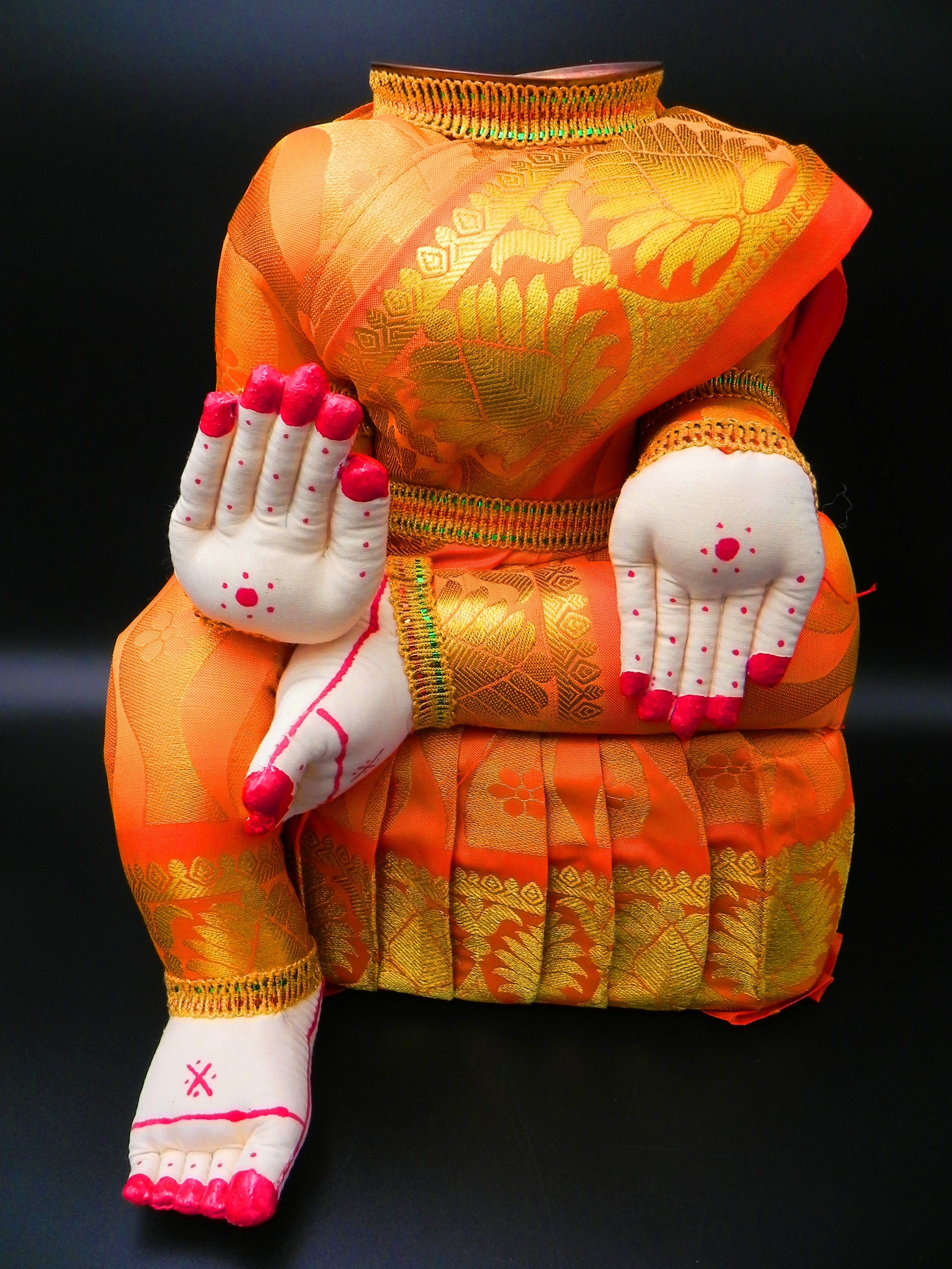 Devi Idol ( Excluding Face ) - Height 11 inches