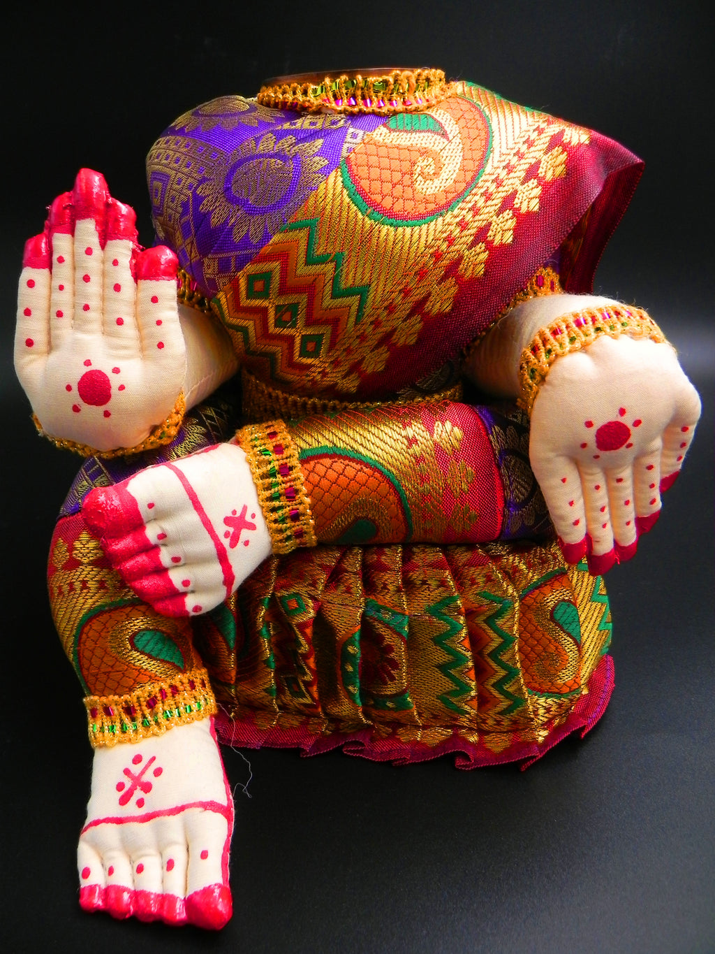 Devi Idol ( excluding face) - Height 7 inches