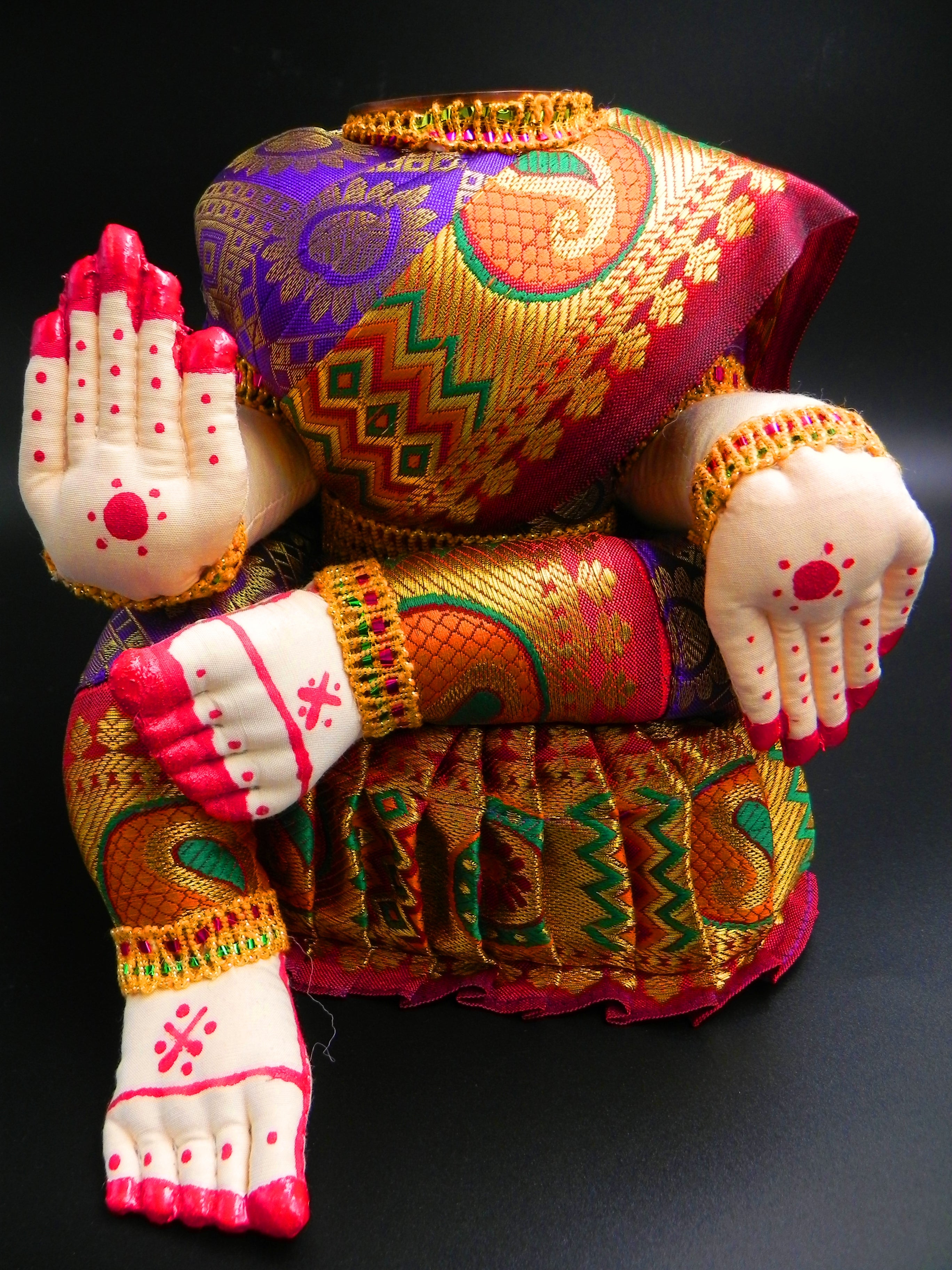 Devi Idol ( excluding face) - Height 7 inches