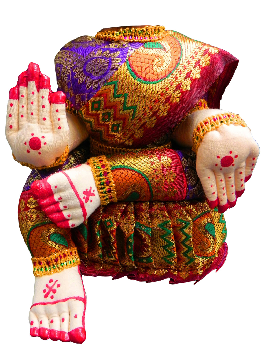 Devi Idol ( excluding face) - Height 7 inches