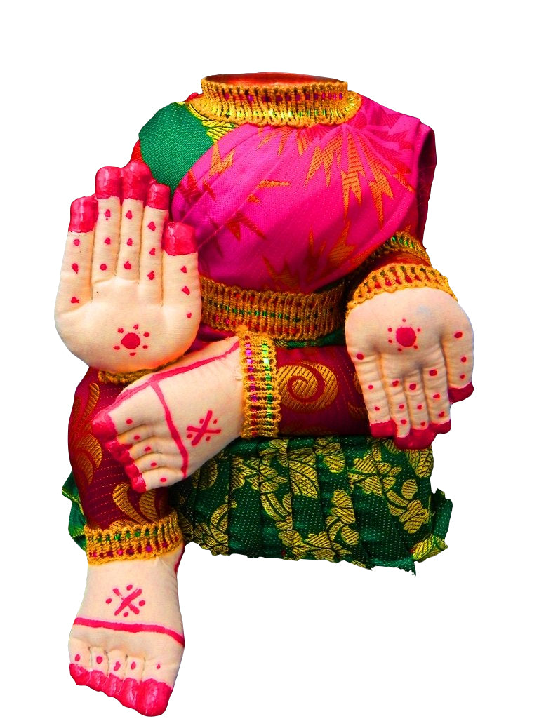 Devi Idol ( excluding face) - Height 7 inches