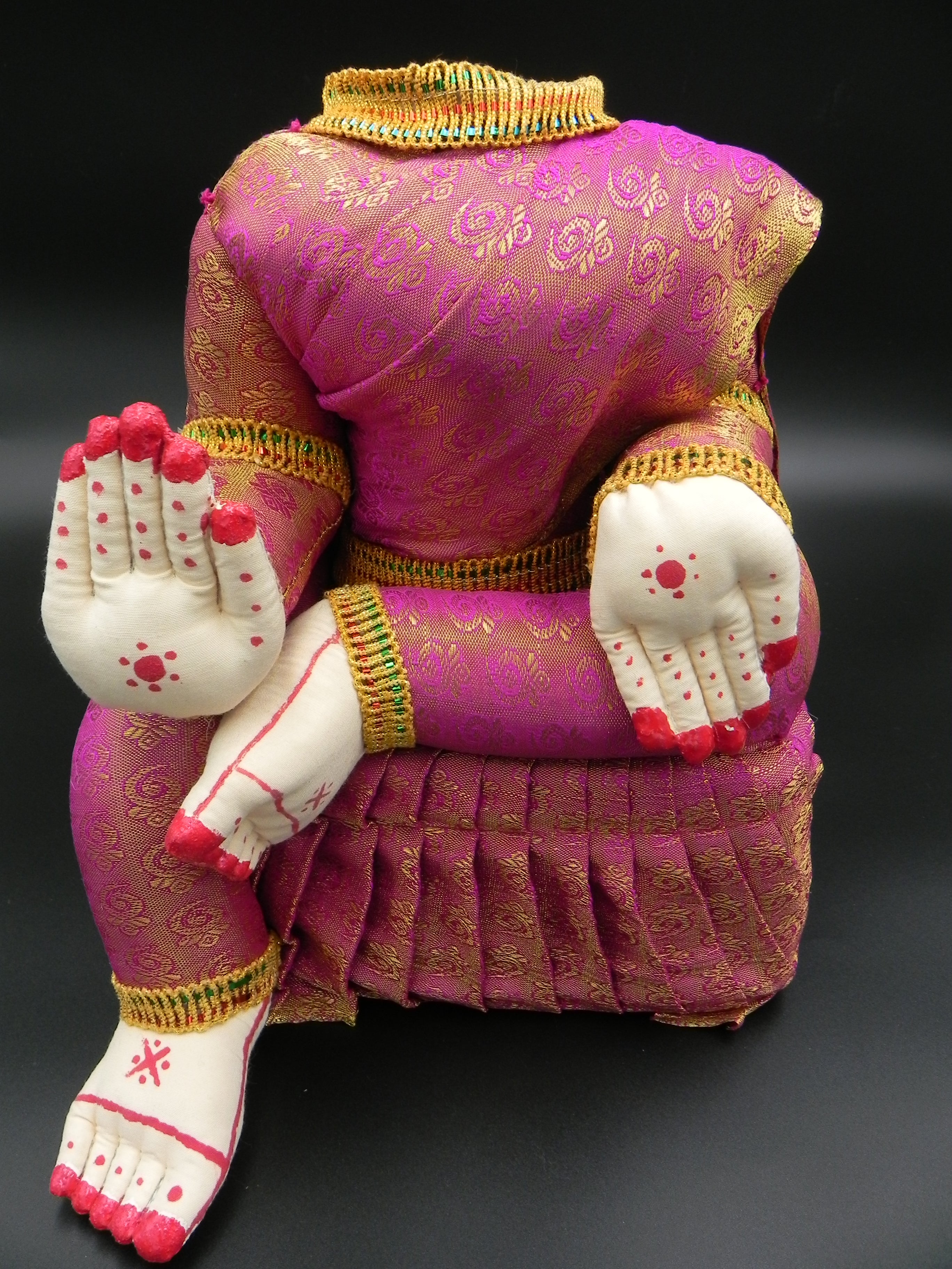 Devi Idol ( excluding face) - Height - 8.5inch
