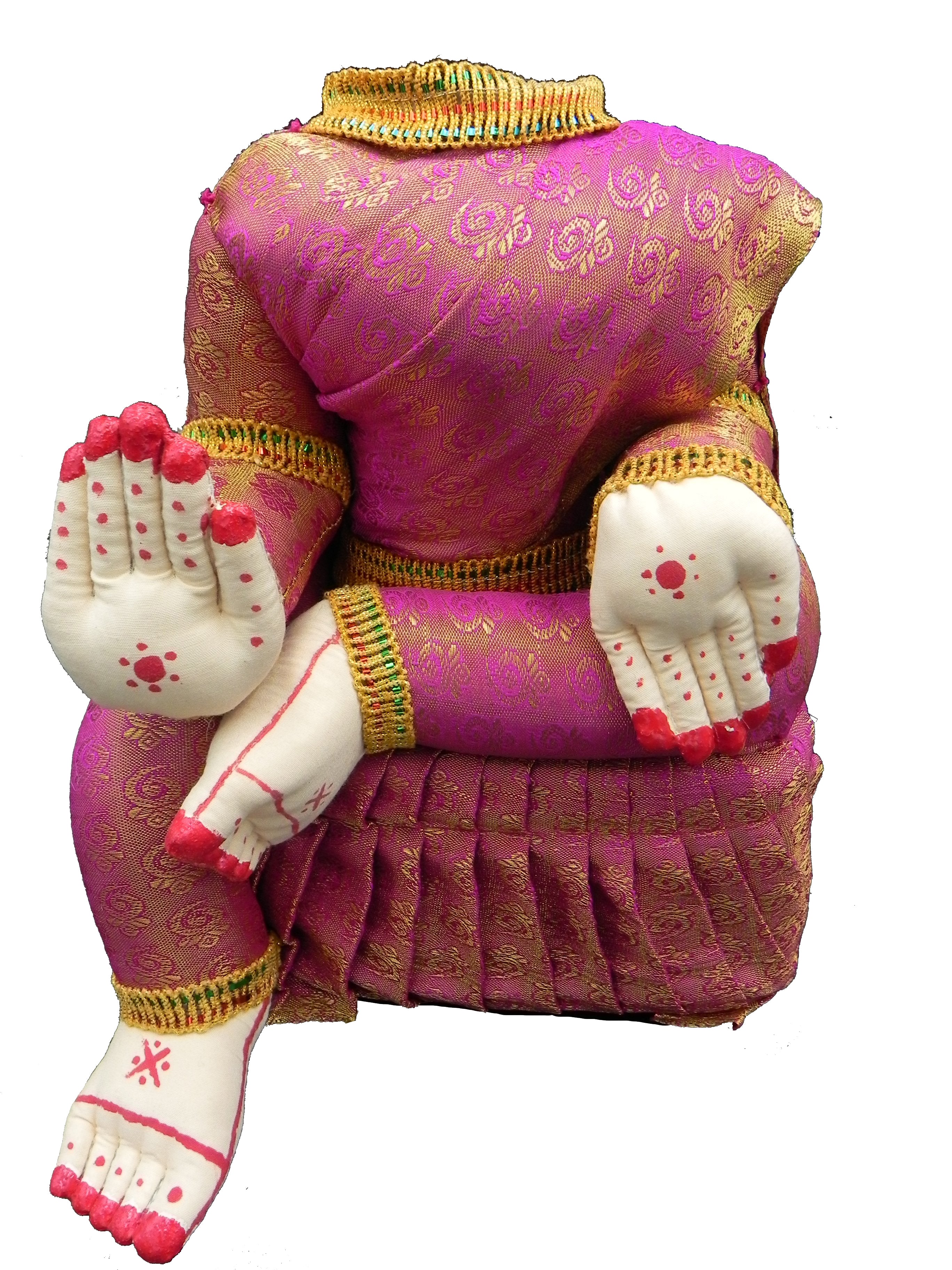 Devi Idol ( excluding face) - Height - 8.5inch