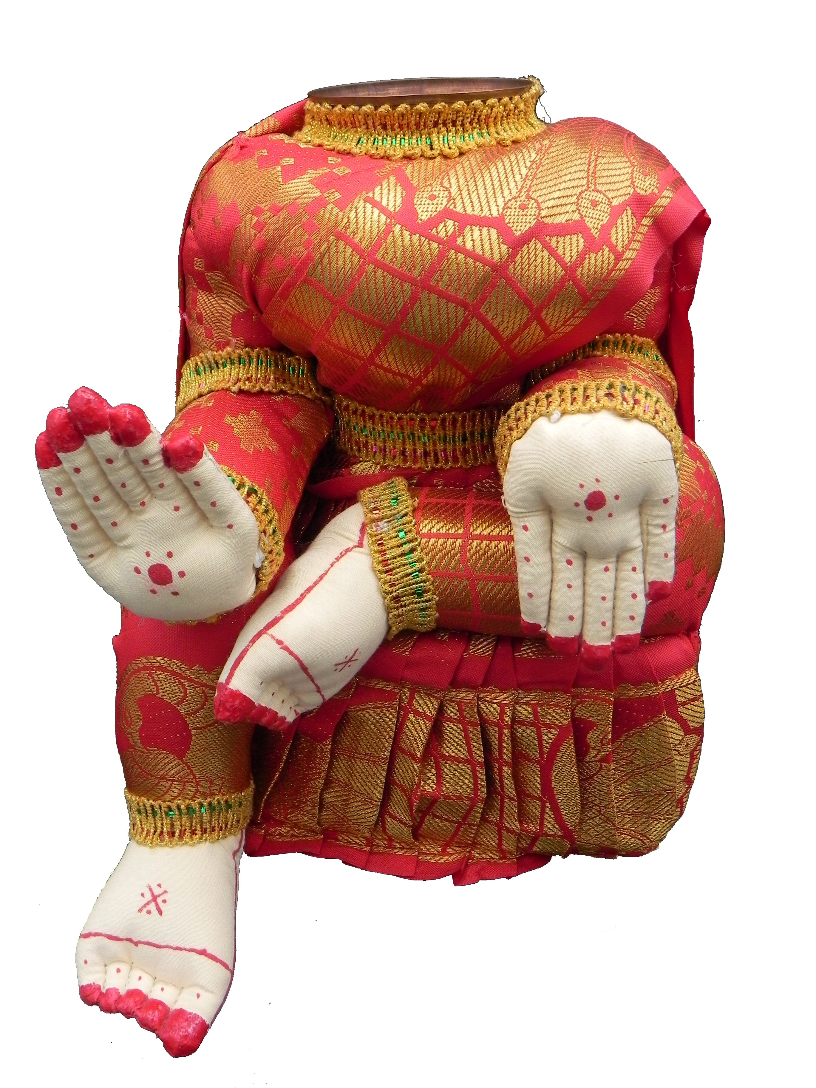 Devi Idol ( excluding face) - Height - 8.5inch