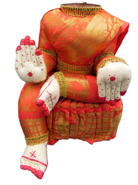Devi Idol ( excluding face) - Height - 8.5inch