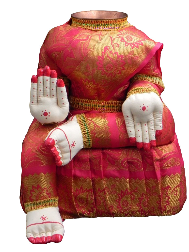 Devi Idol ( Excluding Face ) - Height 11 inches