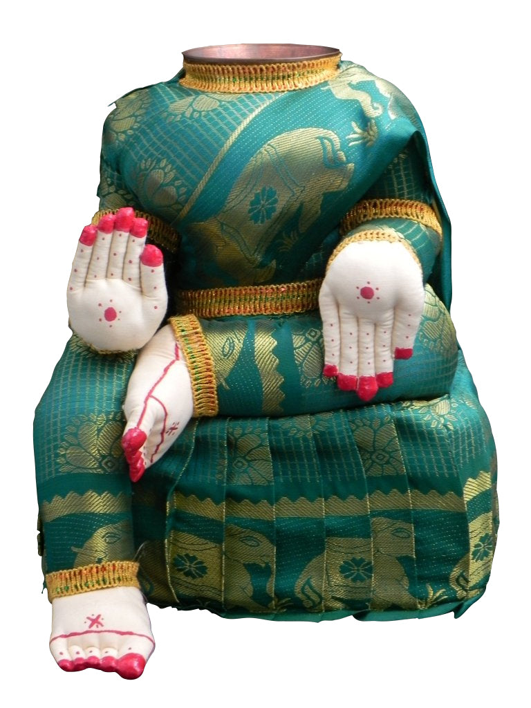 Devi Idol ( Excluding Face ) - Height 11 inches