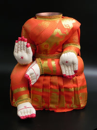 Devi Idol ( Excluding Face ) - Height 11 inches