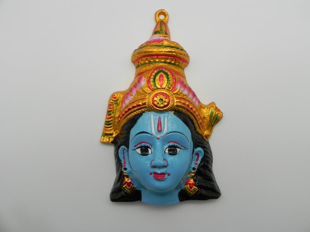 Narayan Face for Pooja Decoration ( Height - 7.5in)
