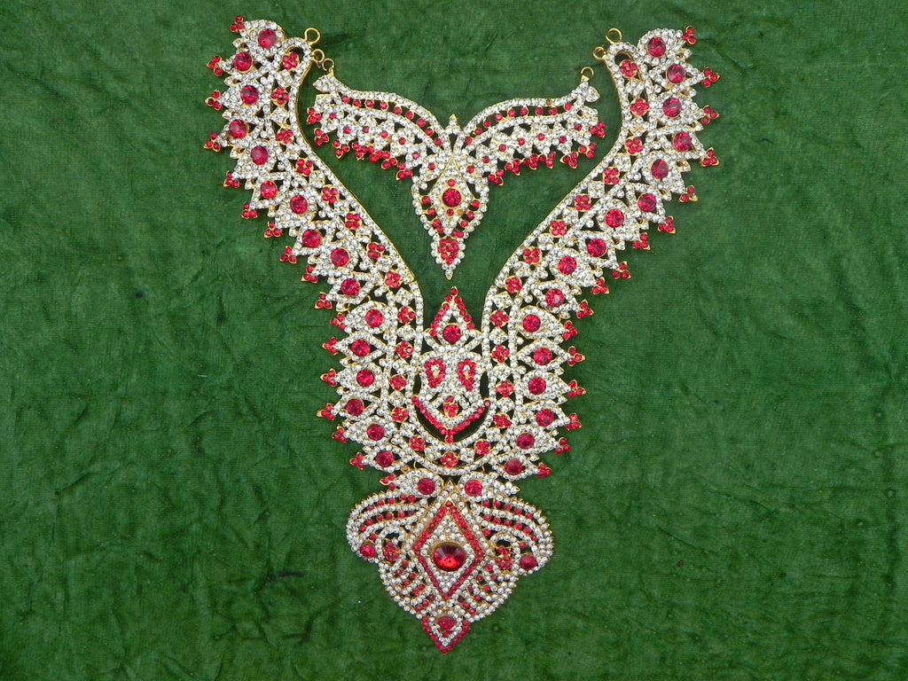 Stone Kavai Haaram [ Height - 12 inch ]