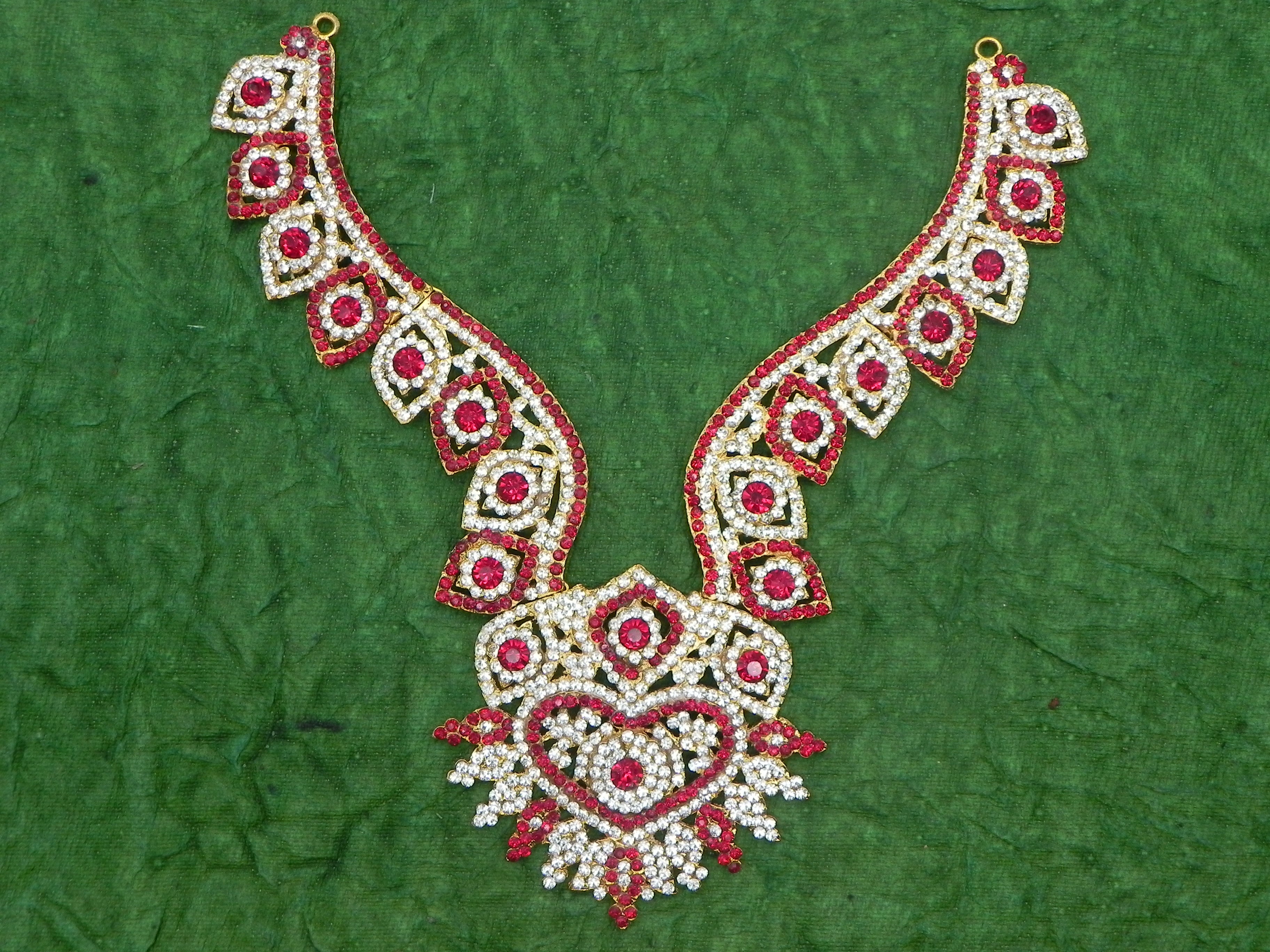 Stone Kavai Haaram [ Height - 9 inch]