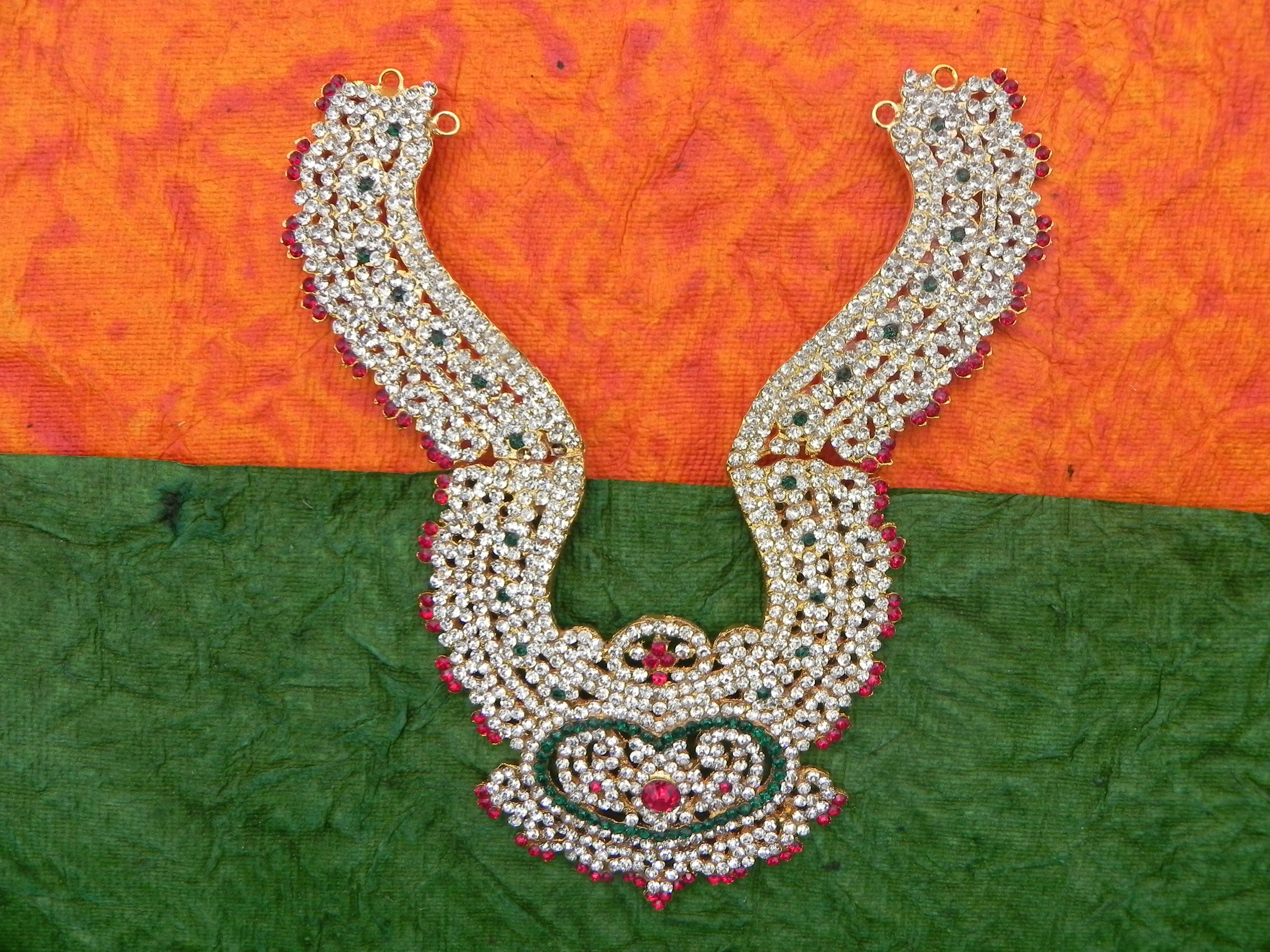 Stone Kavai Haar [ Height - 7 inch ]