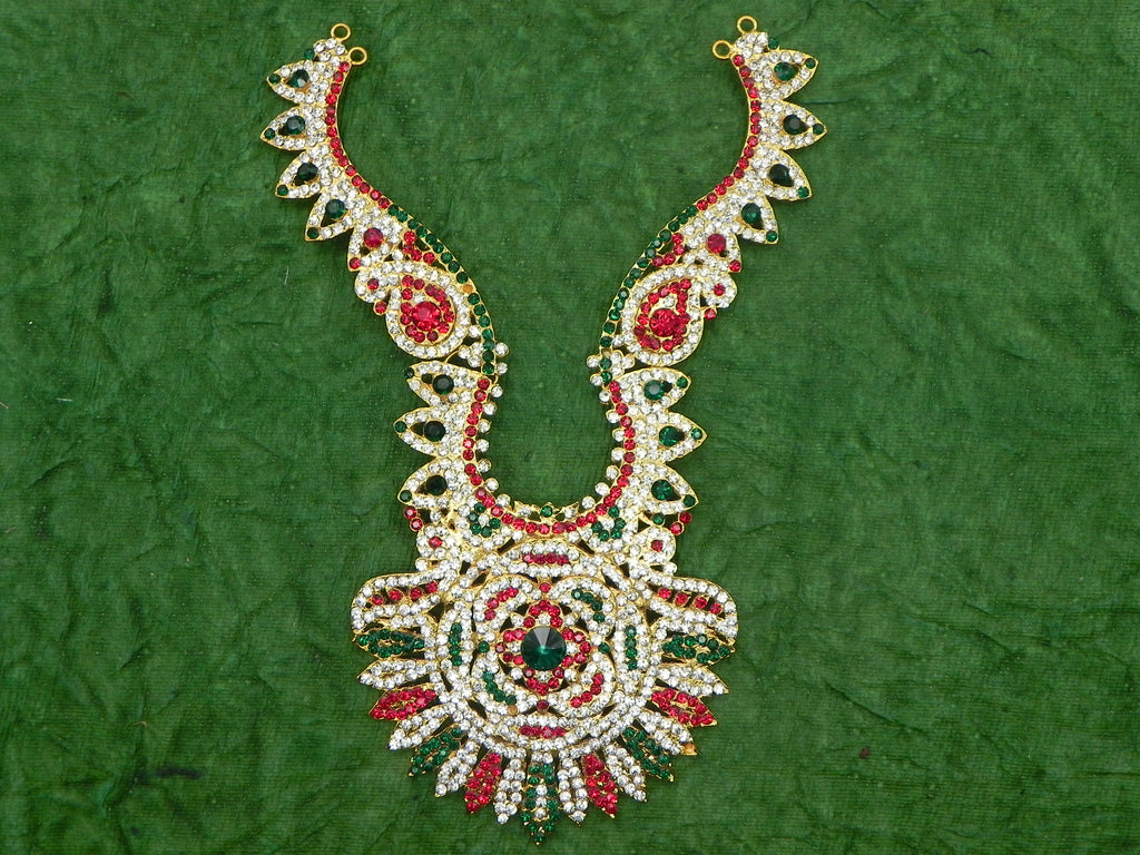 Stone Kavai Haar [ Height - 9 inch ]