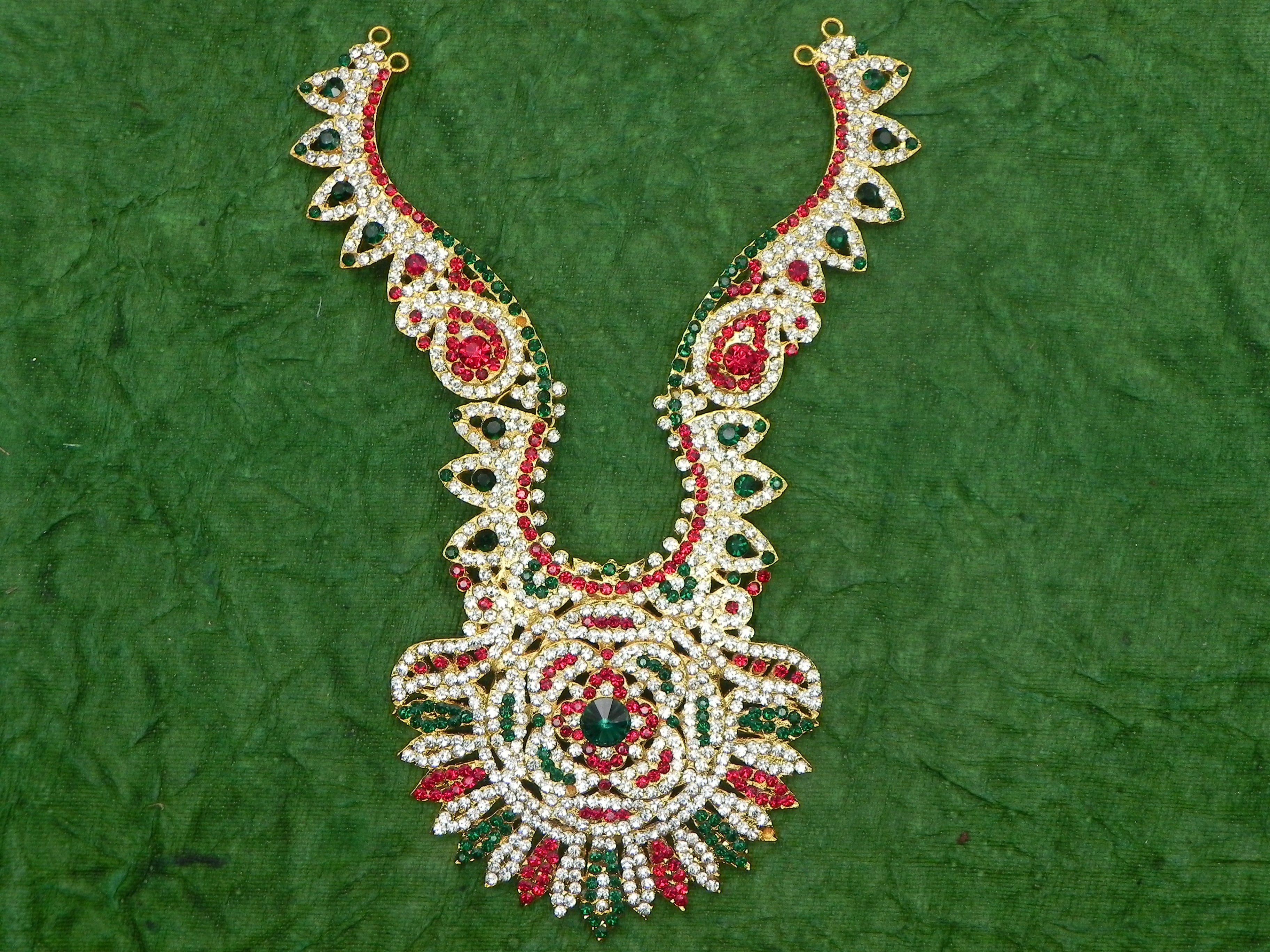 Stone Kavai Haar [ Height - 9 inch ]