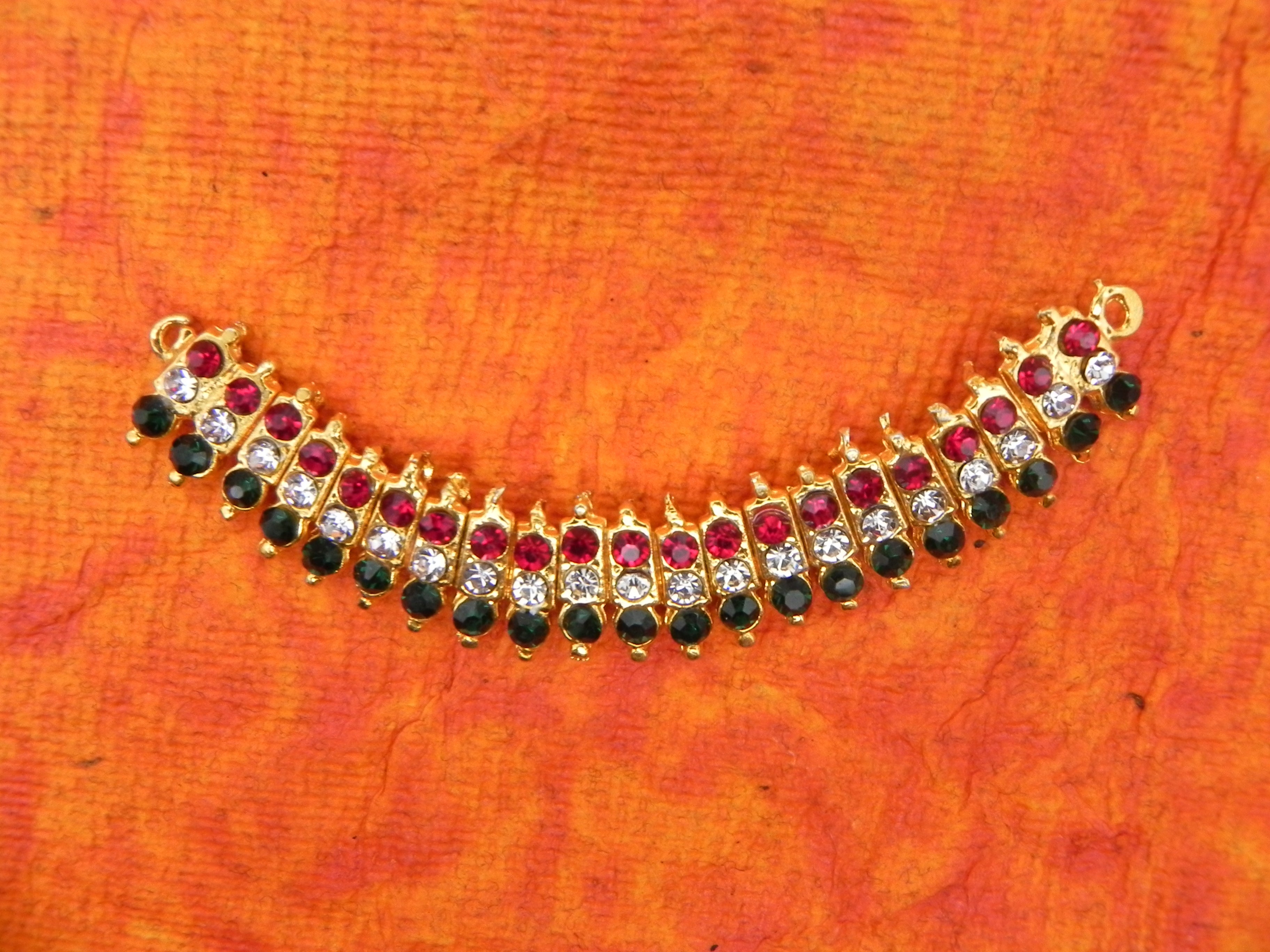 Small Stone Necklace   [Length - 8cm]
