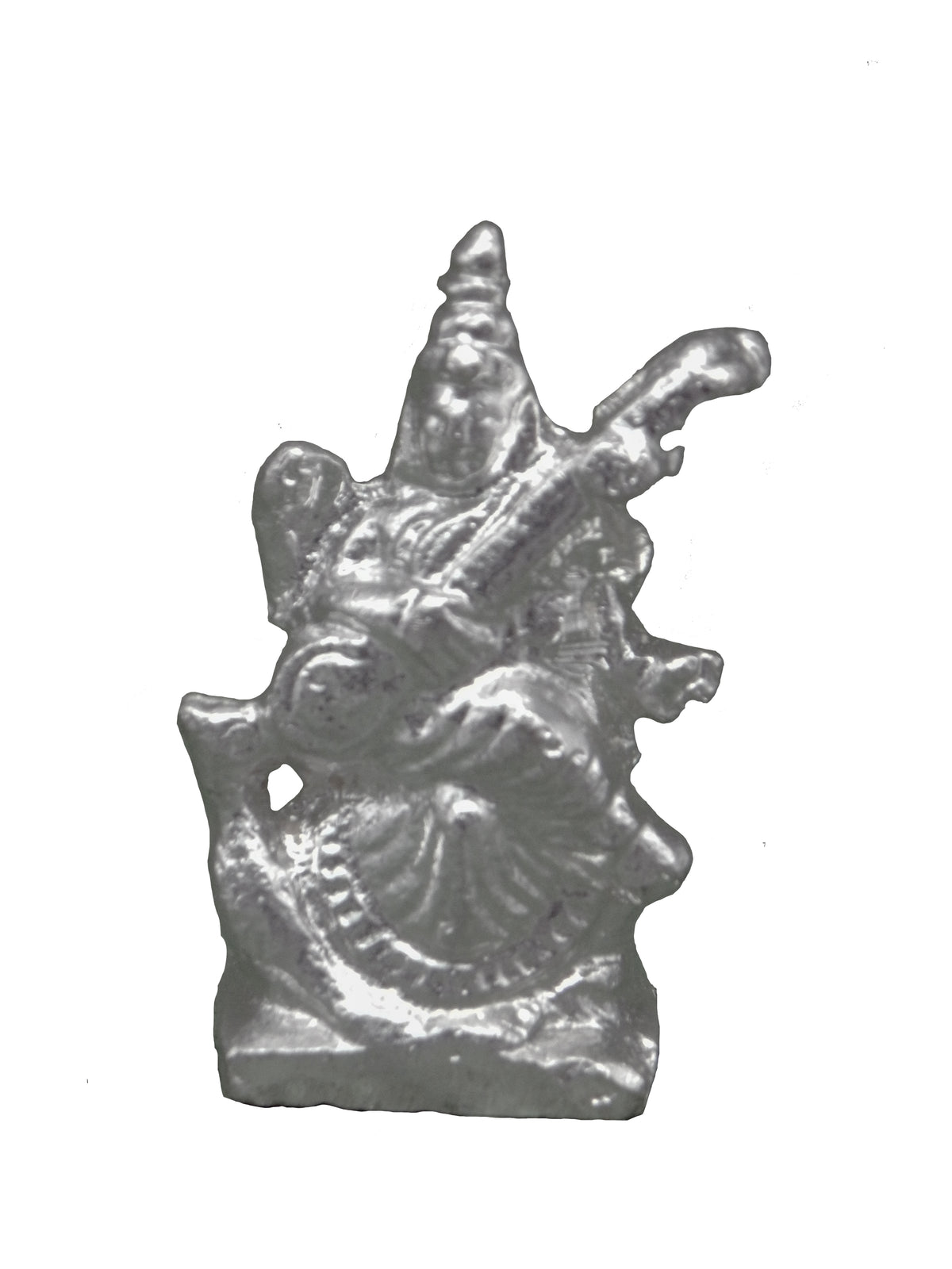 Saraswati Brass / White Metal Idol