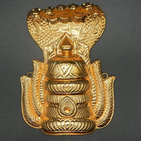 Jwalamuki keerita with Snake[ GOLD plated]