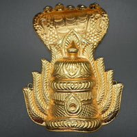 Jwalamuki keerita with Snake[ GOLD plated]