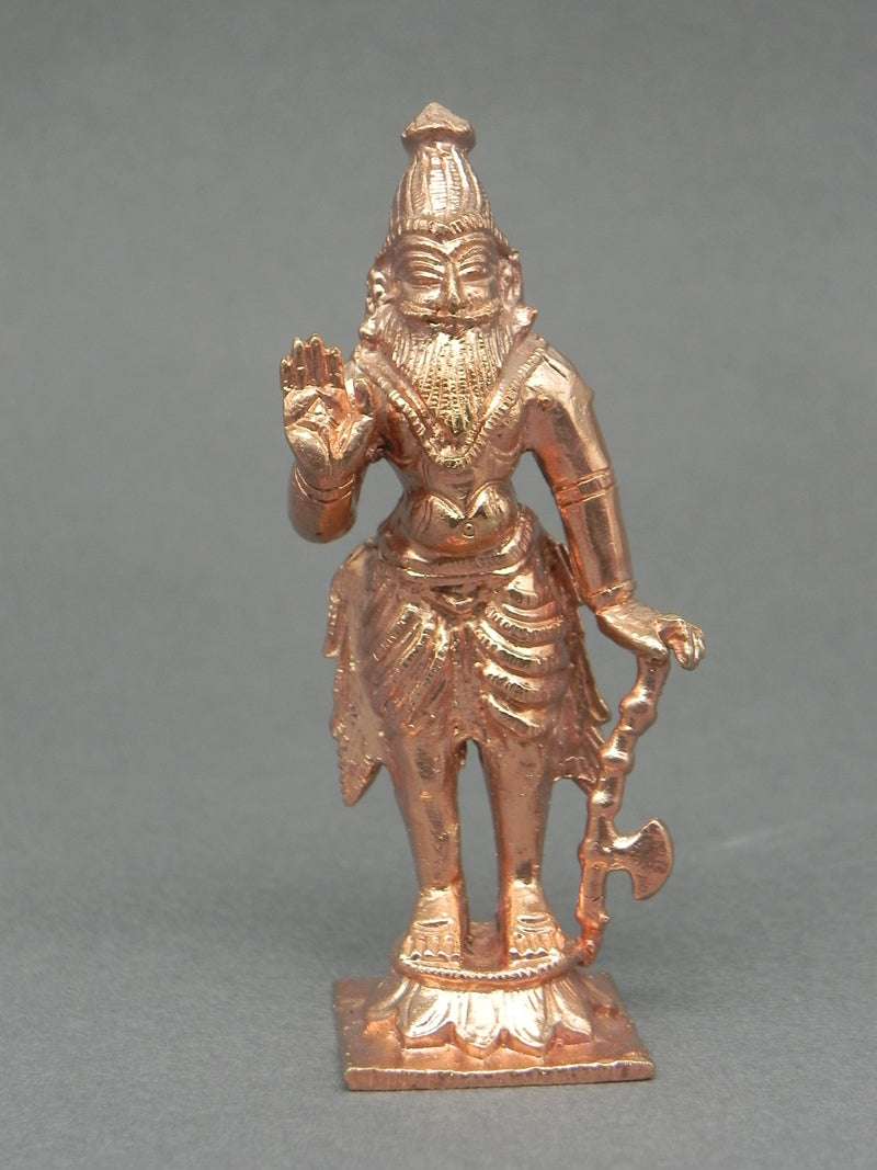Pure Copper Hand Carved Dasavathara Set