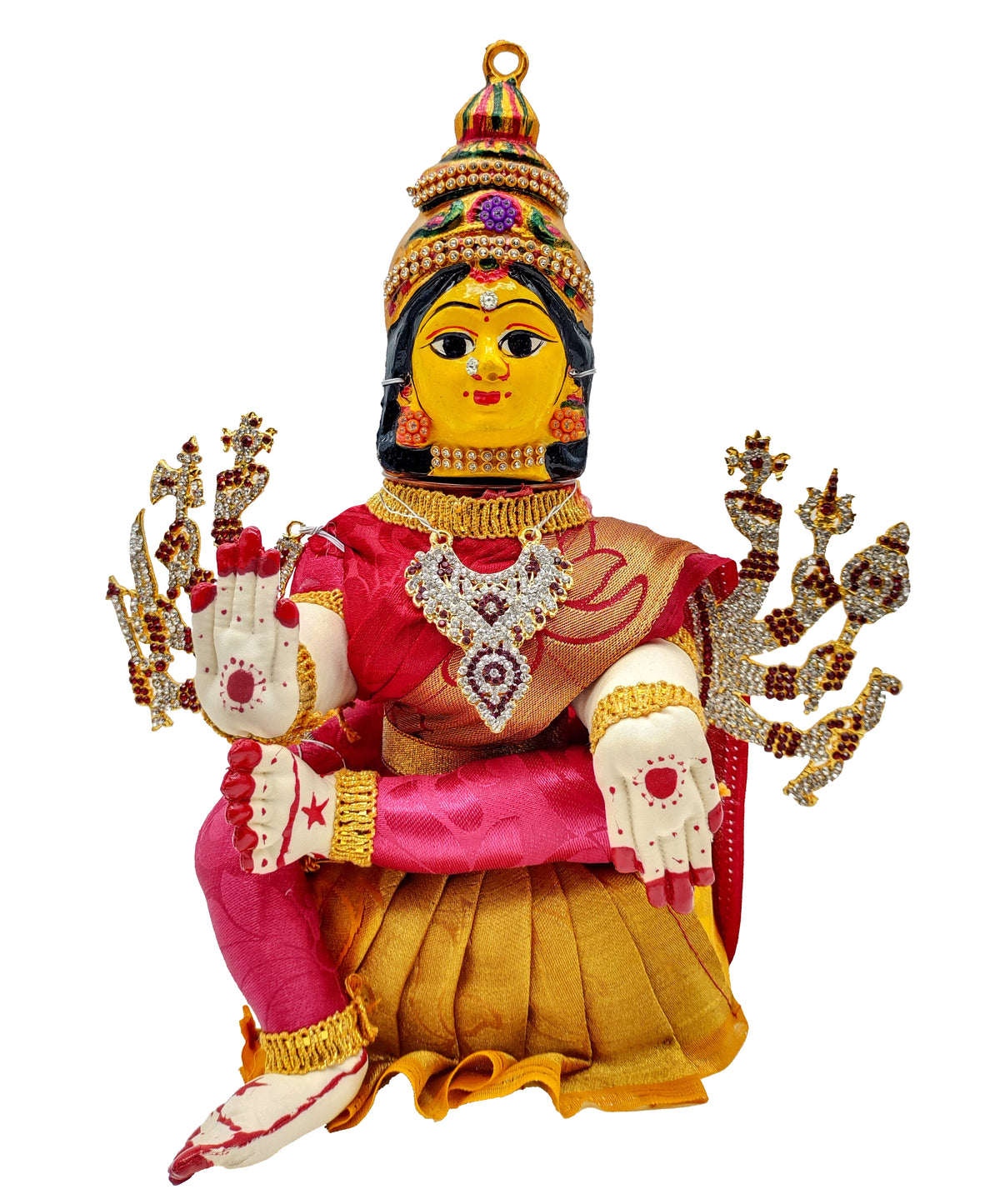 Special Durga Decorated Body [ Height - 11 inches , Width - 10 inches ]