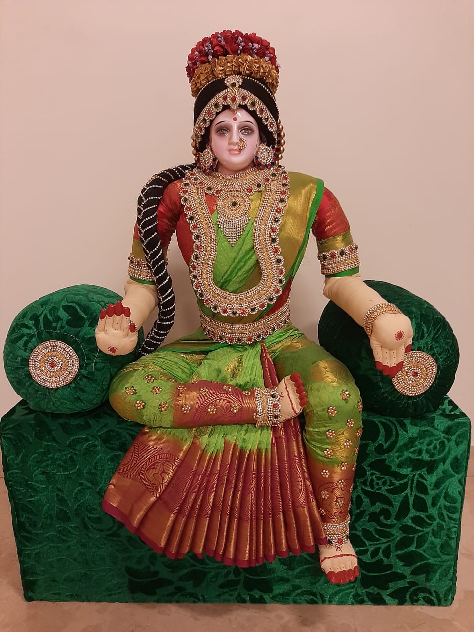 Lakshmi Decoration Body with Sofa set