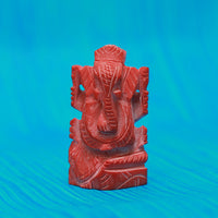 Coral Ganesh Idol [ 41 Gms ]