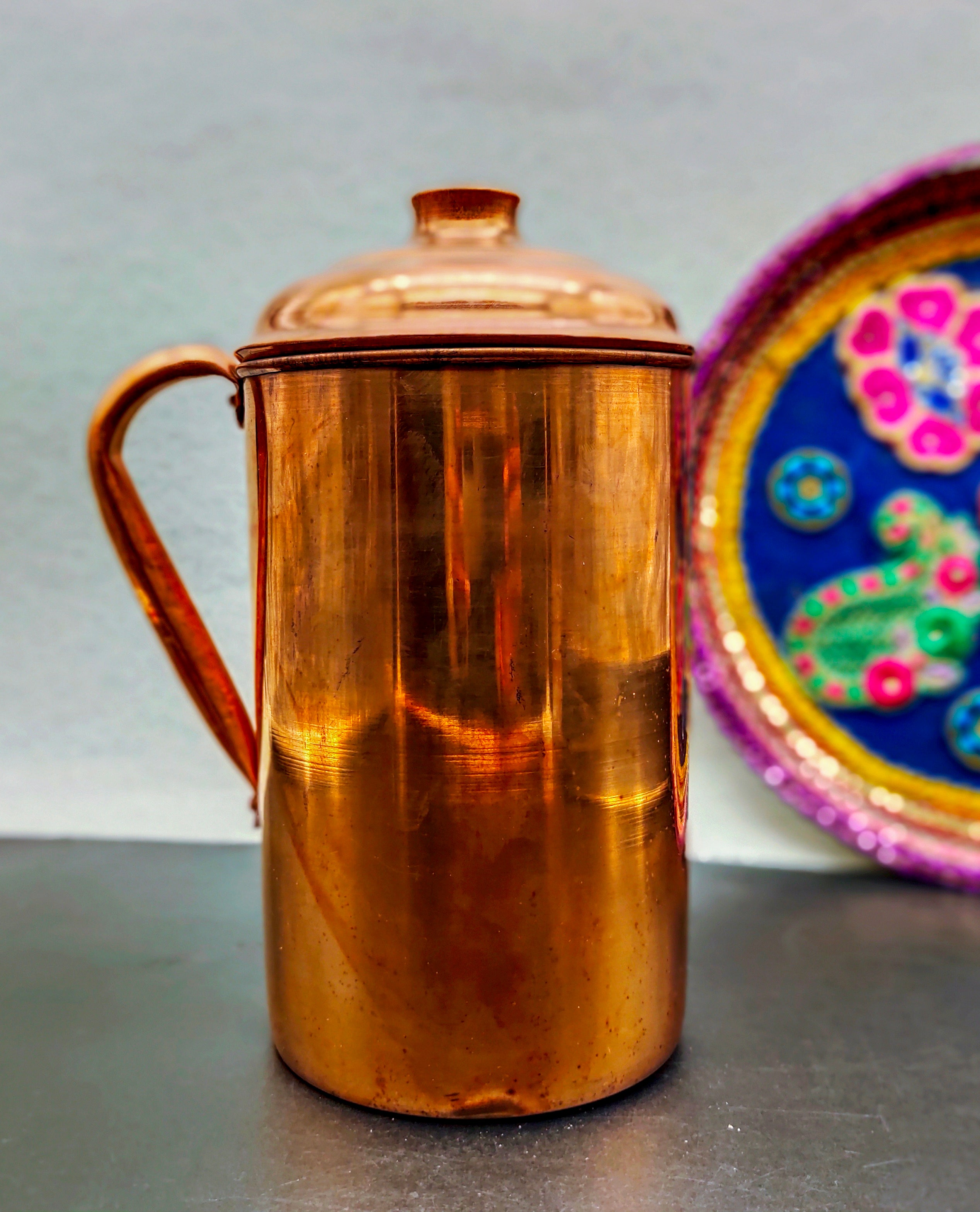 Copper Water Jug 1 Litre