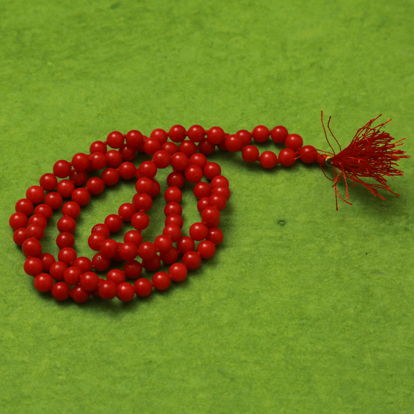 Red Coral Mala