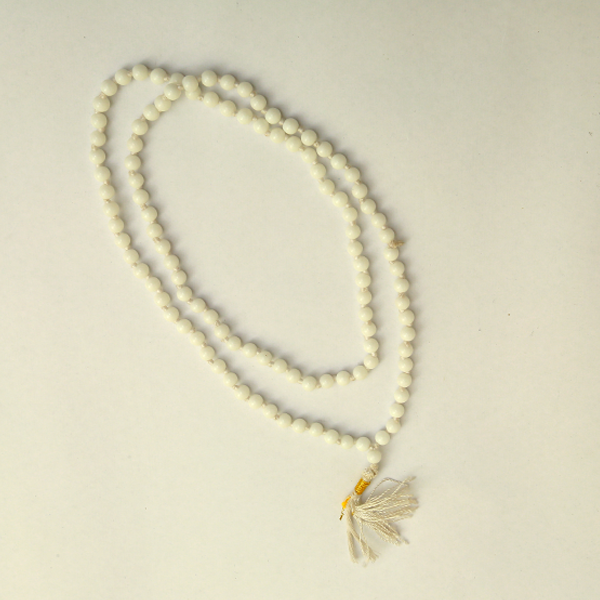 White Hakik Mala