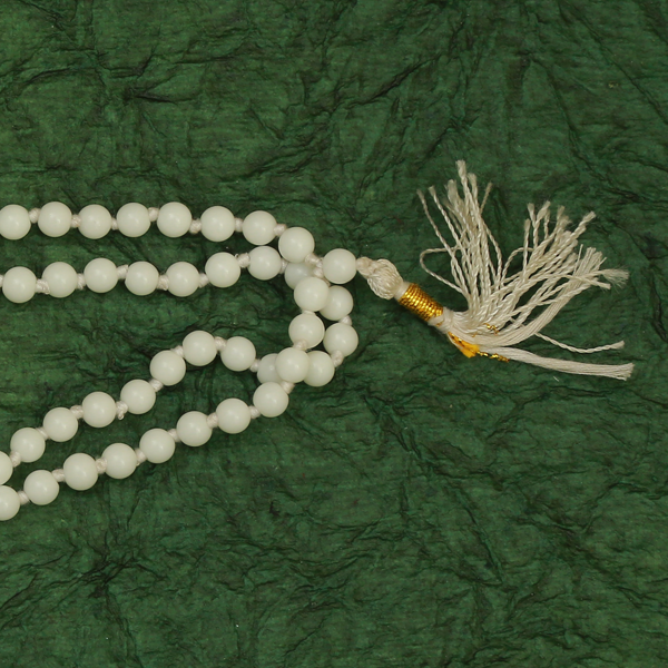 White Hakik Mala