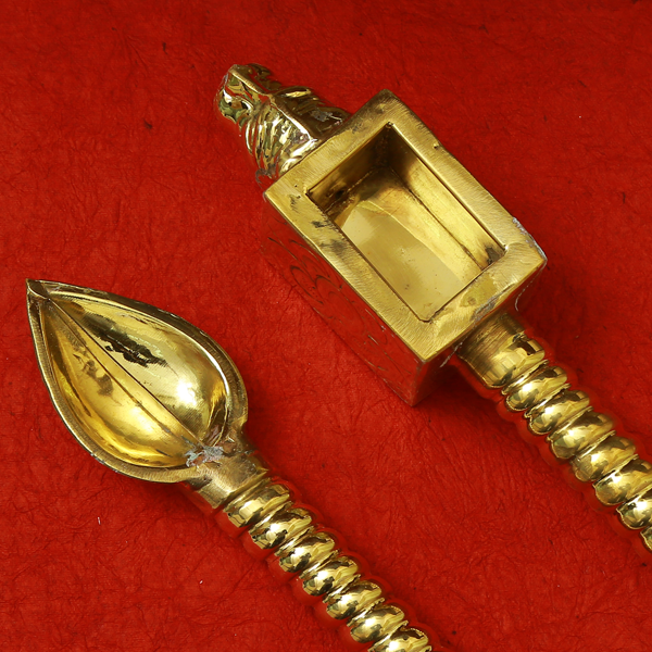 Brass Homa Spoon Set
